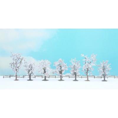 Noch Winter-Bäume, 7 Stück  25075 Bild 1 / 1