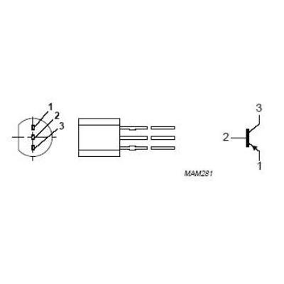 Distrelec NF-Transistor BD 639 NPN 61 03 78 Bild 1 / 1